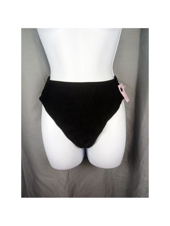 Wild Fable Other - Wild Fable Black High Waist Cheeky High Leg Swim Bottom XS